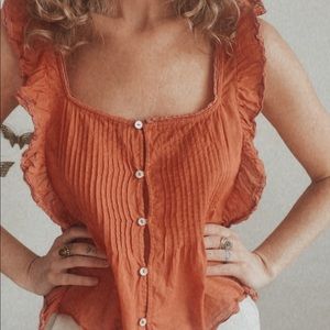 Wilfred Ruffle Top